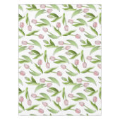 Moderne Roze Tulp Tafelkleed (Voorkant)