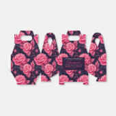 Moderne Roze Verjaardags Favorieten Doos Voor Tuin Bedankdoosjes (Uitgevouwen)