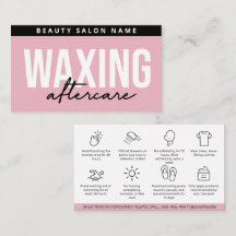 Moderne roze waskaart voor nazorg verwijderen 