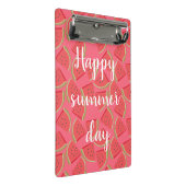 Moderne roze watermeloen, zomer mini klembord (Schuin)