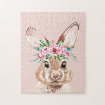 Moderne roze Waterverf bundel met bloemen