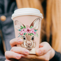 Moderne roze Waterverf bundel met bloemen