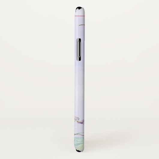 Moderne roze Waterverf Floral Case-Mate iPhone Case (Achterkant / rechts)