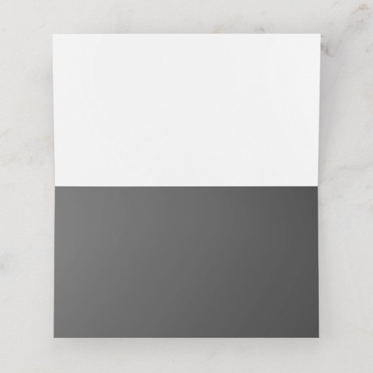 Moderne roze Waterverf Floral Wedding Plaatskaartje (Binnenkant ongevouwen)