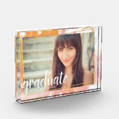 Moderne roze Waterverf Klasse van het Blok van de (Links)