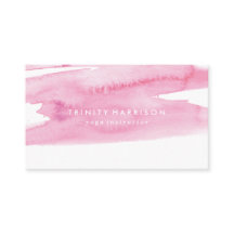 Moderne roze Waterverf was