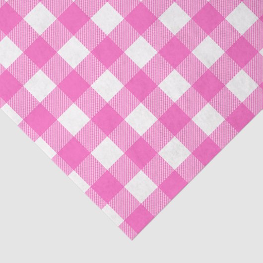 Moderne roze witte buffels tissuepapier (Detail)