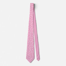 moderne roze witte polka stippen bruidegom cadeau