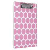 MODERNE ROZE, WITTE STIPPEN KLEMBORD (Rechts)