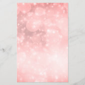 Moderne roze zakelijke service/prijsveeg brochure (Achterkant)