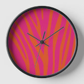 Moderne roze zebra huid kleurig uniek (Voorkant)