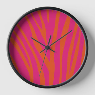 Moderne roze zebra huid kleurig uniek