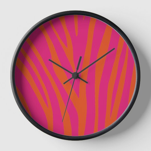 Moderne roze zebra huid kleurig uniek (Voorkant)