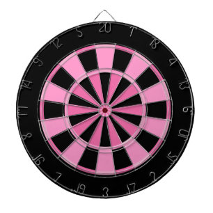 Moderne Roze Zwart Dartbord