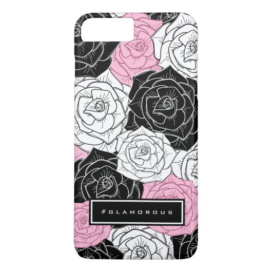 Moderne rozen Case-Mate iPhone case (Achterkant)