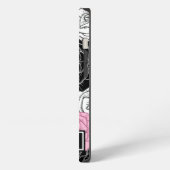 Moderne rozen iPhone hoesje (Linkerkant)