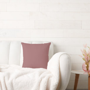 Moderne rozenhout roze effen kleur kussen