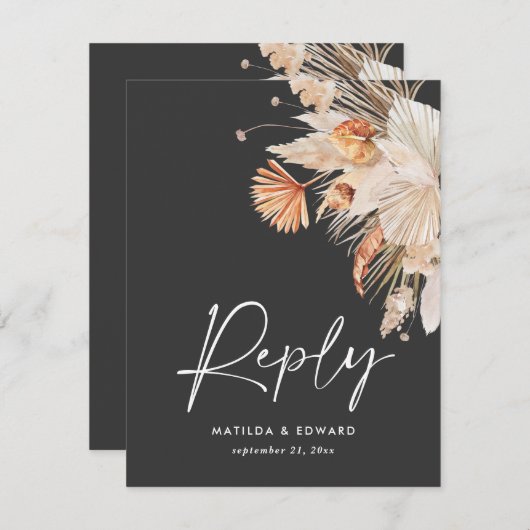 moderne RSVP (Voorkant / Achterkant)