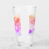 Moderne ruimte voor zwarte en roze afstotingen glas (Links)