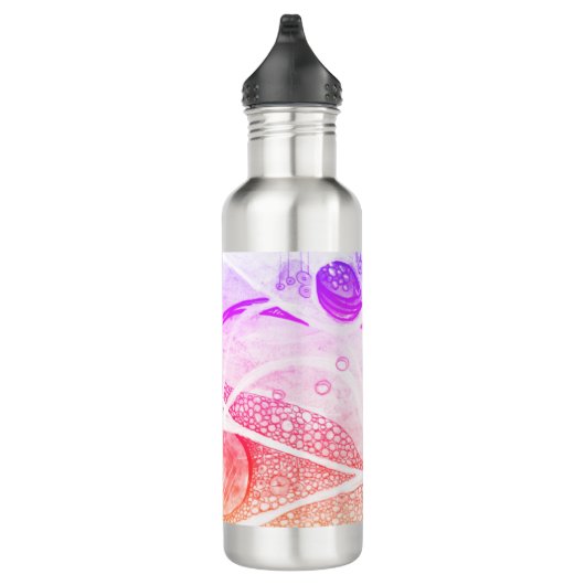 Moderne ruimte voor zwarte en roze afstotingen waterfles  (Rechts)