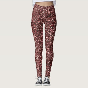 Moderne Rustic Classic Glitter Leggings