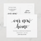 Moderne Rustic, onze nieuwe aankondiging van het A Briefkaart (Voorkant / Achterkant)