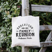 Moderne Rustic Personal Reunion Canvas tas