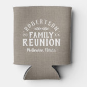 Moderne Rustic persoonlijke gezinshereniging Blikjeskoeler (Voorkant)