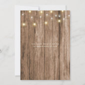 Moderne Rustic Snapshot Surprise Verloving foto Save The Date (Achterkant)