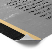 Moderne Rustic Wood Lights Wedding Seating Chart Poster (Hoek)