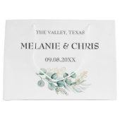 Moderne Rustieke Bloemstuk Aangepaste Boho Cadeaus Groot Cadeauzakje (Voorkant)