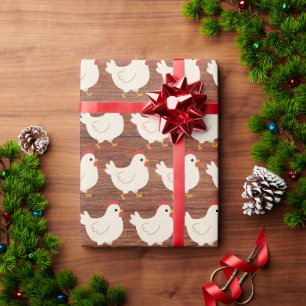 Moderne Rustieke Boerderij Bedrijf Cadeaupapier
