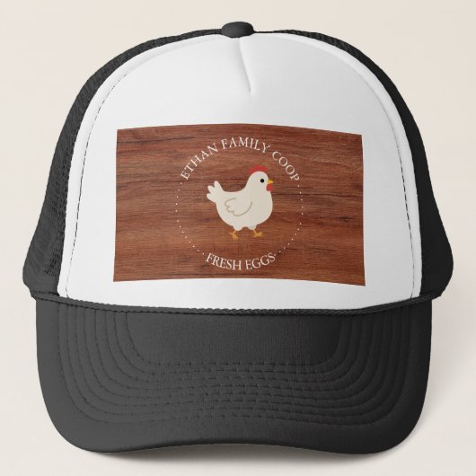 Moderne Rustieke Boerderij Bedrijf  Trucker Pet (Voorkant)