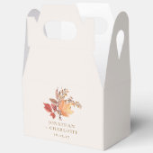 Moderne Rustieke Herfst Boho Bloem Bruiloft  Bedankdoosjes (Open)