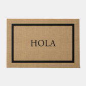 Moderne rustieke Hola Deurmat (Voorkant)