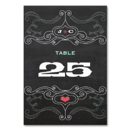 Moderne rustieke krijtbord typografie bruiloft kaart