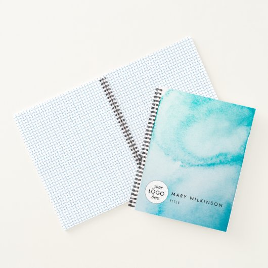 Moderne Rustieke Mannelijke Mountain Tree Arborist Notitieboek (Binnen)