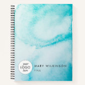 Moderne Rustieke Mannelijke Mountain Tree Arborist Notitieboek (Voorkant)