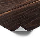 Moderne rustieke moslim islamitische bruiloft Post Poster (Hoek)