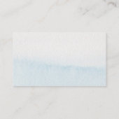Moderne rustieke Oceaan Baby Registry Enclosure Ka Informatiekaartje (Achterkant)