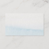 Moderne rustieke Oceaan Baby shower Luier Raffle Informatiekaartje (Achterkant)