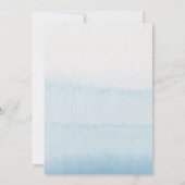 Moderne Rustieke Oceaanthema Baby Shower Baby Bing Kaart (Achterkant)