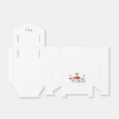 Moderne Rustieke Paddenstoelen Bruiloft Bedankdoosjes (Uitgevouwen)