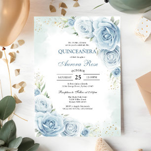 Moderne Rustieke Quinceanera Uitnodiging