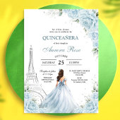 Moderne Rustieke Quinceanera Uitnodiging