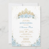 Moderne Rustieke Quinceanera Uitnodiging (Voorkant)