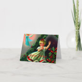 Moderne Rustige kerst met kerst Feestdagen Kaart (Voorkant)