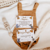 Moderne Safari Dieren Luier Raffle Informatiekaartje