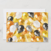 Moderne Safari Leuke Baby Dieren Geslacht onthulle Kaart (Achterkant)