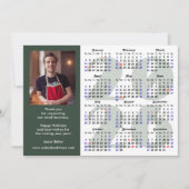 Moderne Sage Green 2025 Kalender Zakelijke Foto Feestdagenkaart (Voorkant)